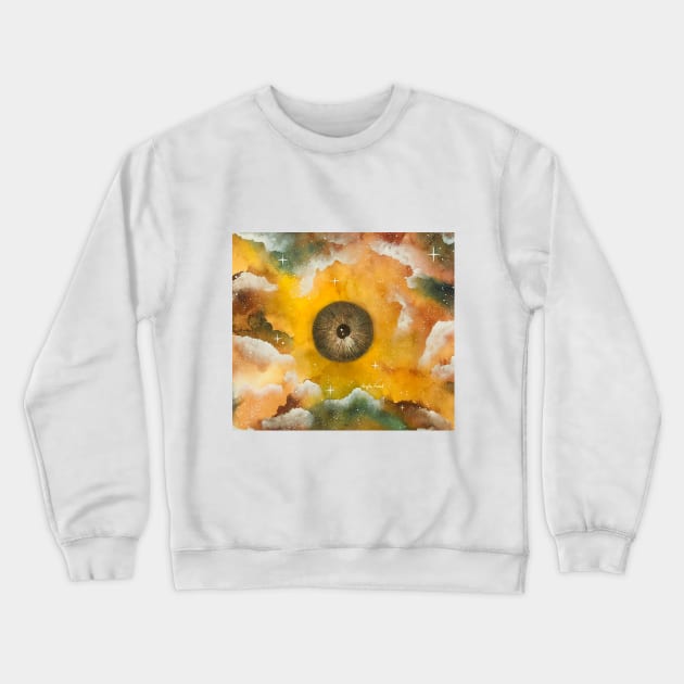 Eye of the Galaxy Crewneck Sweatshirt by amyliafaizalart